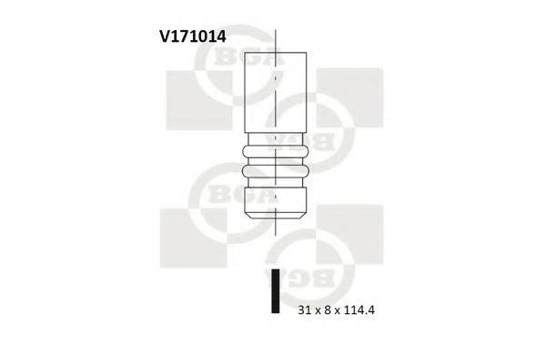 BGA V171014 Випускний клапан