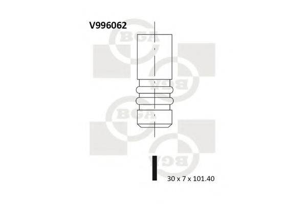 Випускний клапан BGA V996062