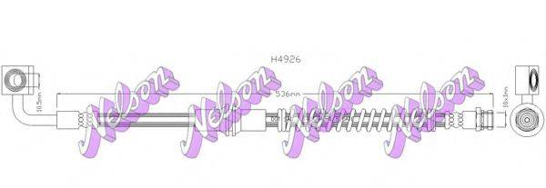 Гальмівний шланг BROVEX-NELSON H4926