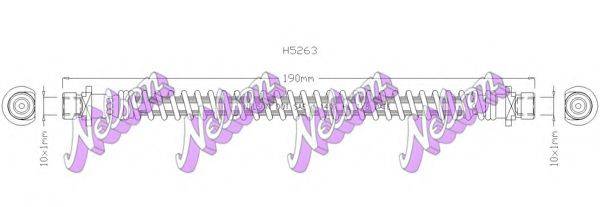 Гальмівний шланг BROVEX-NELSON H5263