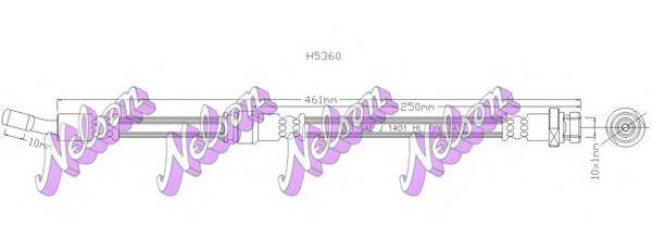 BROVEX-NELSON H5360 Гальмівний шланг