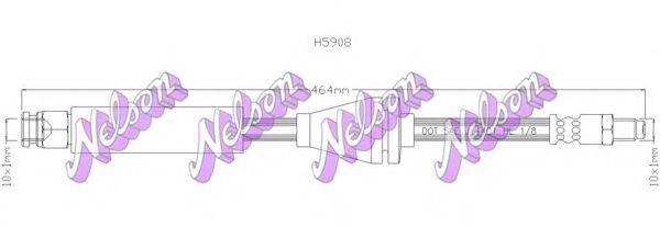 Гальмівний шланг BROVEX-NELSON H5908