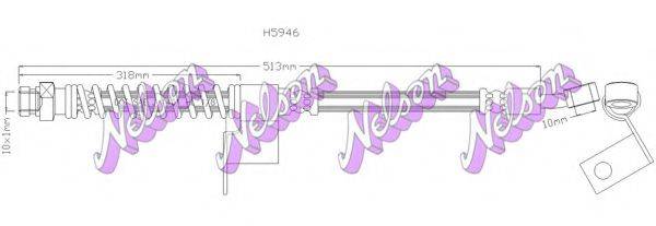Гальмівний шланг BROVEX-NELSON H5946