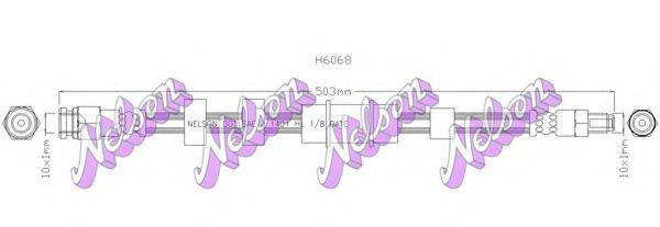 Гальмівний шланг BROVEX-NELSON H6068