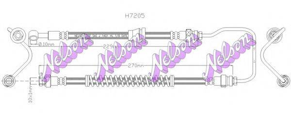 Гальмівний шланг BROVEX-NELSON H7205