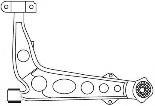 Важіль незалежної підвіски колеса, підвіска колеса FRAP 1470
