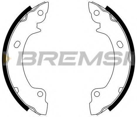 Комплект гальмівних колодок BREMSI GF0731