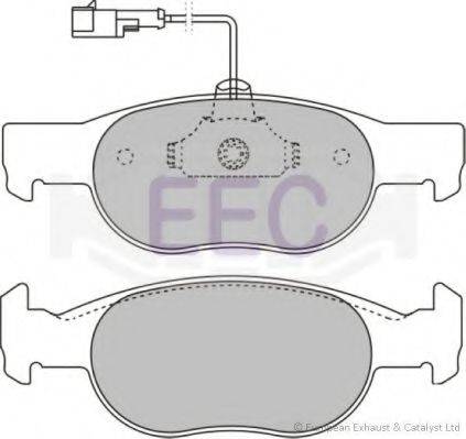 EEC BRP0895 Комплект гальмівних колодок, дискове гальмо