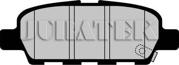 Комплект гальмівних колодок, дискове гальмо JURATEK JCP1693