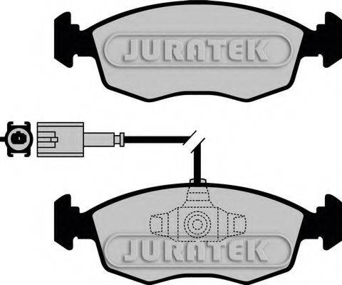Комплект гальмівних колодок, дискове гальмо JURATEK JCP8031