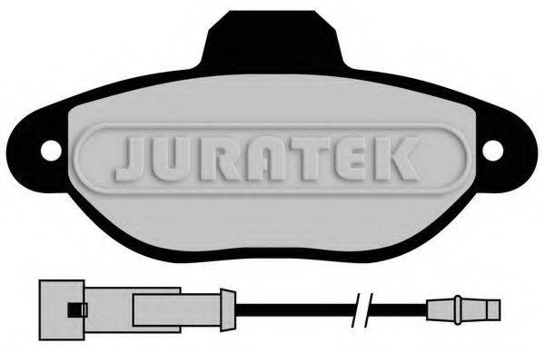 Комплект гальмівних колодок, дискове гальмо JURATEK JCP925