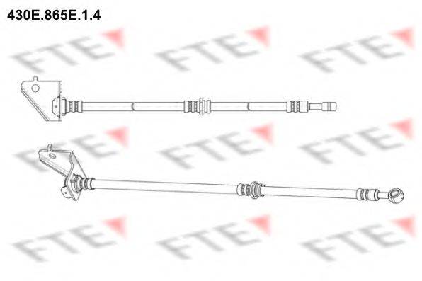 Гальмівний шланг FTE 430E.865E.1.4