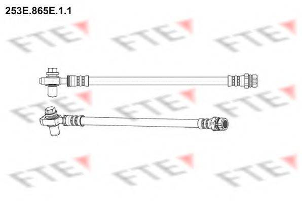 Гальмівний шланг FTE 253E.865E.1.1