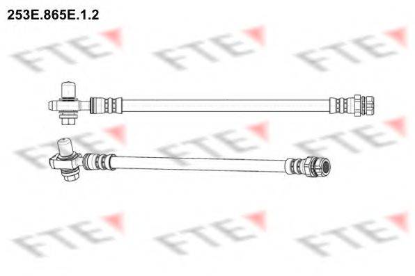 Гальмівний шланг FTE 253E.865E.1.2