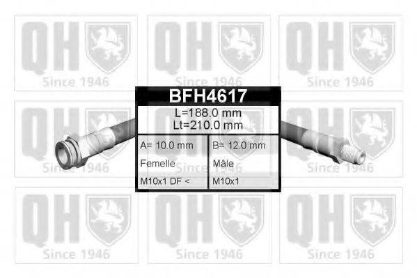 Гальмівний шланг QUINTON HAZELL BFH4617