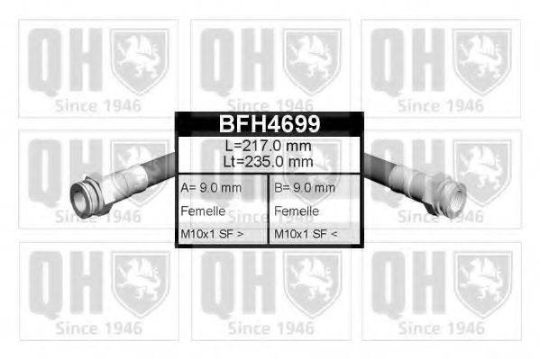 Гальмівний шланг QUINTON HAZELL BFH4699
