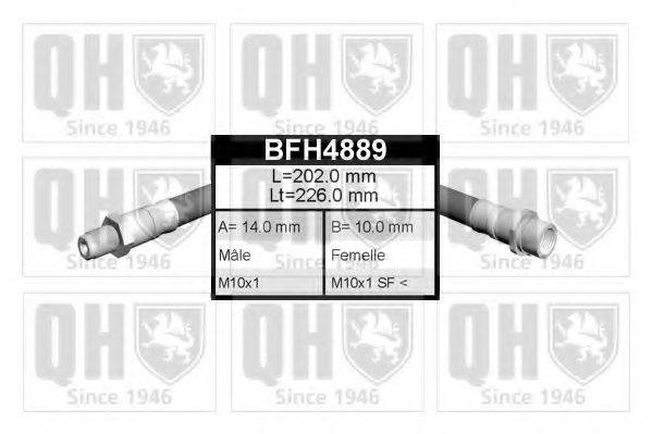 Гальмівний шланг QUINTON HAZELL BFH4889