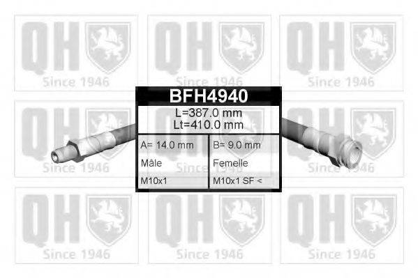 QUINTON HAZELL BFH4940 Гальмівний шланг