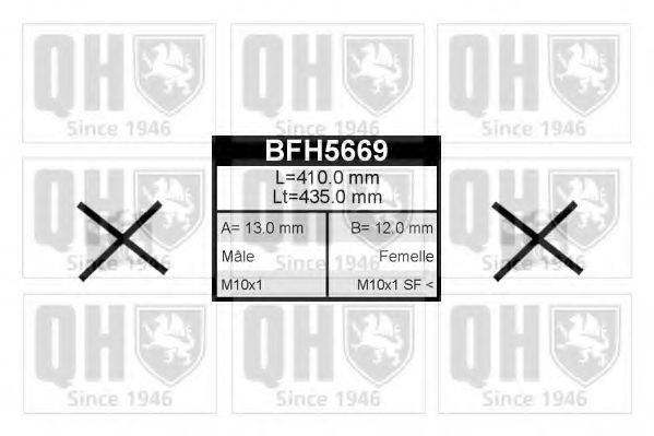 Гальмівний шланг QUINTON HAZELL BFH5669