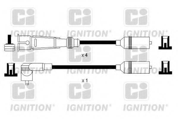 QUINTON HAZELL XC1159 Комплект дротів запалення