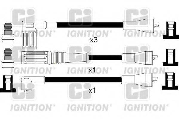 QUINTON HAZELL XC181 Комплект дротів запалення