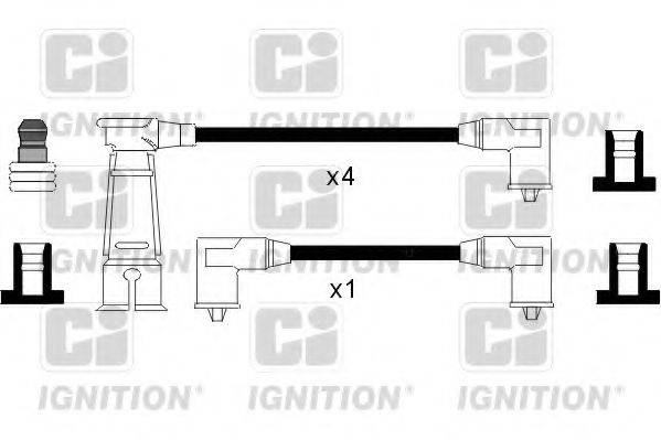QUINTON HAZELL XC970 Комплект дротів запалення