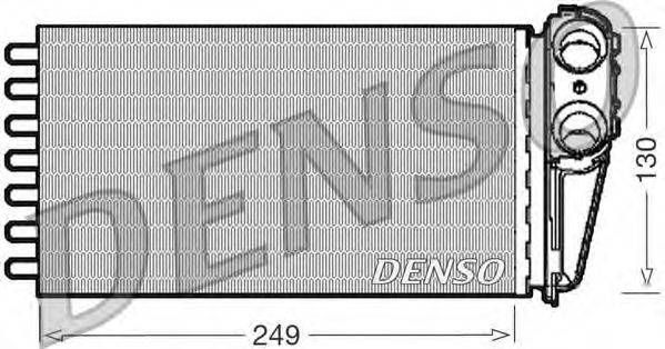 Теплообмінник, опалення салону DENSO DRR21001