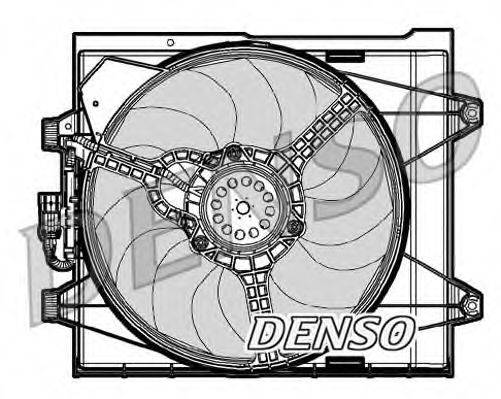 Вентилятор, охолодження двигуна DENSO DER09046