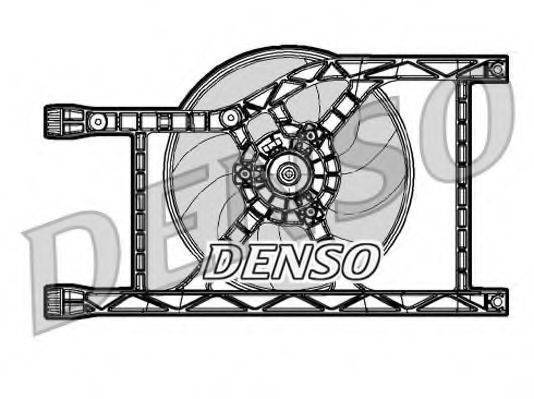 Вентилятор, охолодження двигуна DENSO DER09047