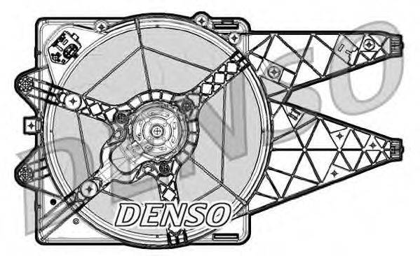 Вентилятор, охолодження двигуна DENSO DER09064