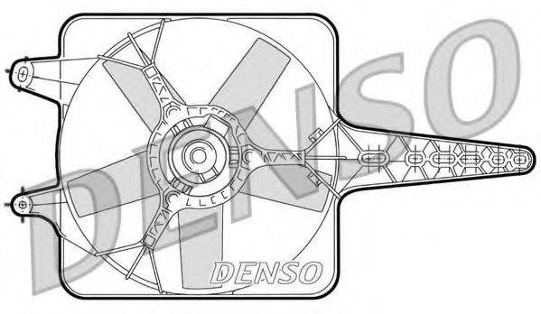Вентилятор, охолодження двигуна DENSO DER09071