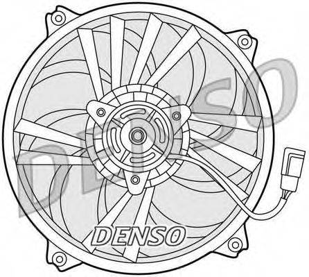 Вентилятор, охолодження двигуна DENSO DER21015