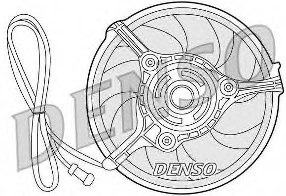 Вентилятор, охолодження двигуна DENSO DER32008