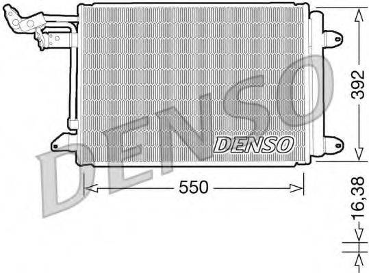 Конденсатор, кондиціонер DENSO DCN32002