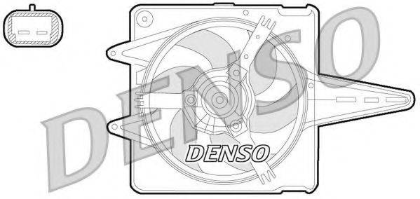 Вентилятор, охолодження двигуна DENSO DER09056