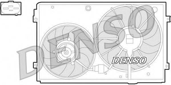 Вентилятор, охолодження двигуна DENSO DER32011