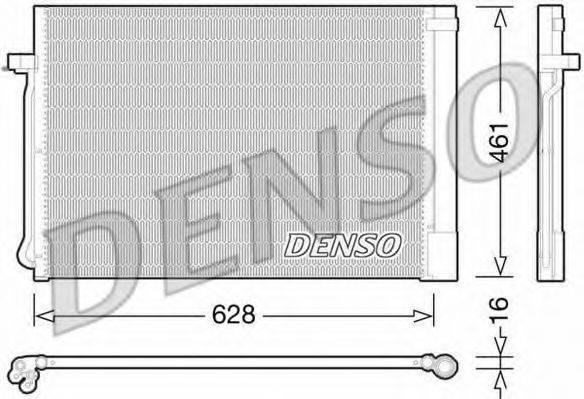 DENSO DCN05013 Конденсатор, кондиціонер