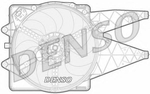 Вентилятор, охолодження двигуна DENSO DER09092
