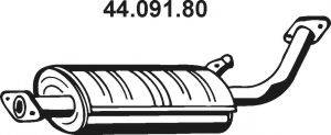 Середній глушник вихлопних газів EBERSPACHER 44.091.80