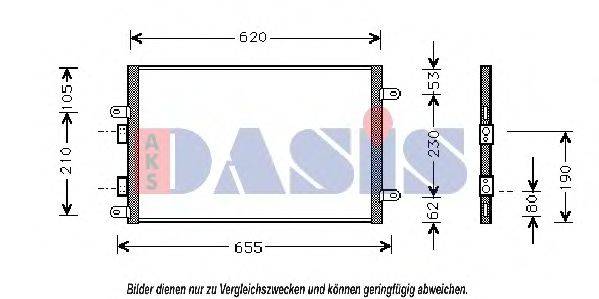 Конденсатор, кондиціонер AKS DASIS 012270N