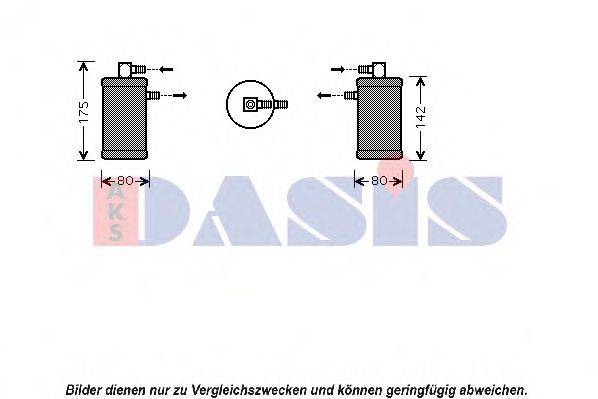 Осушувач, кондиціонер AKS DASIS 800200N