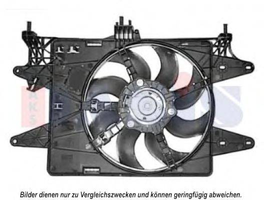 Вентилятор, охолодження двигуна AKS DASIS 088059N