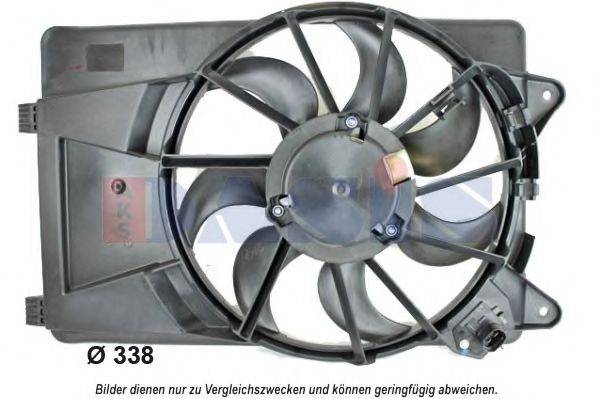 Вентилятор, охолодження двигуна AKS DASIS 088115N