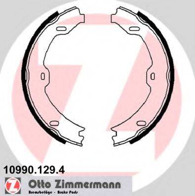 Комплект гальмівних колодок, стоянкова гальмівна система ZIMMERMANN 10990.129.4