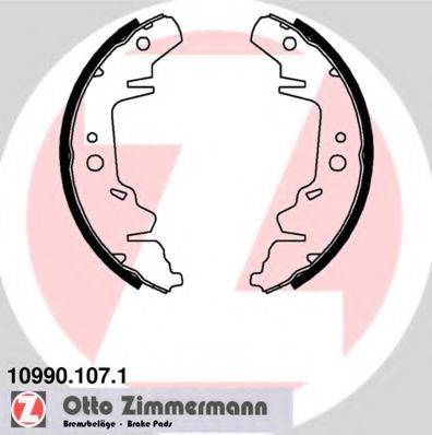Комплект гальмівних колодок ZIMMERMANN 10990.107.1