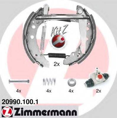 Комплект гальмівних колодок ZIMMERMANN 20990.100.1
