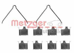 Комплектуючі, колодки дискового гальма METZGER 109-1166