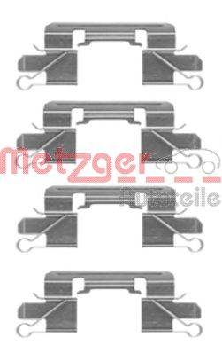 Комплектуючі, колодки дискового гальма METZGER 109-1769